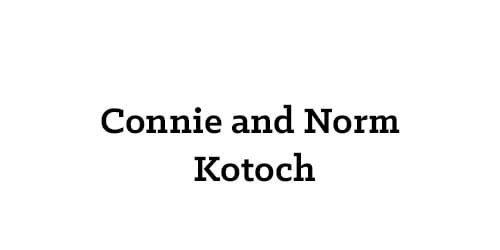 Connie and Norm Kotoch
