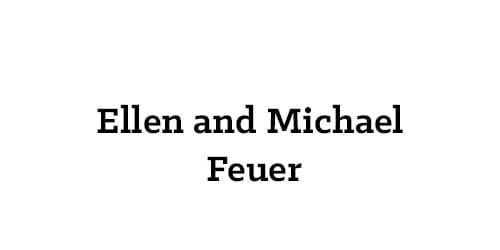 Ellen and Michael Feuer