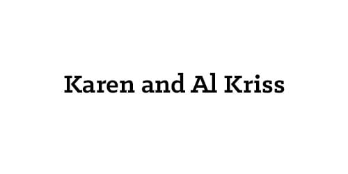 Karen and Al Kriss