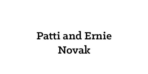 Patti and Ernie Novak