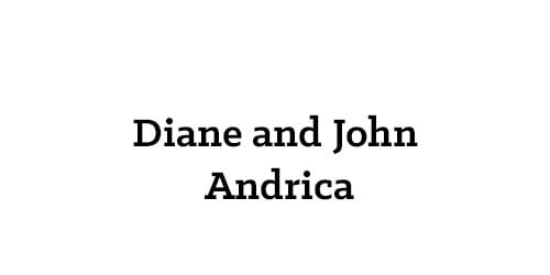 Diane and John Andrica