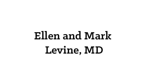 Ellen and Mark Levine, MD