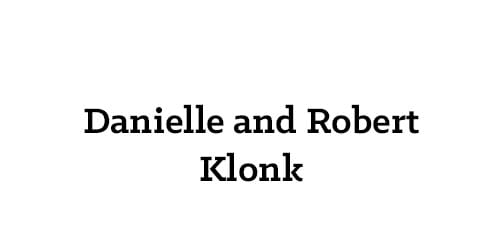 Danielle and Robert Klonk