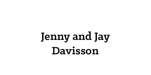 Jenny and Jay Davisson