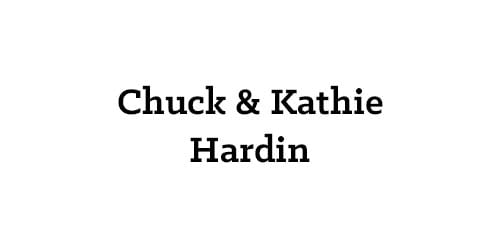 Chuck & Kathie Hardin.