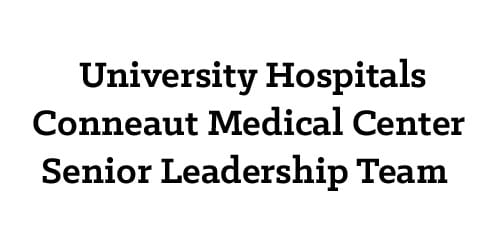 UH Conneaut Medical Center Senior Leadership Team