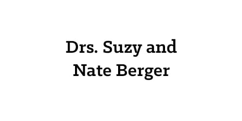 Drs. Suzy and Nate Berger.