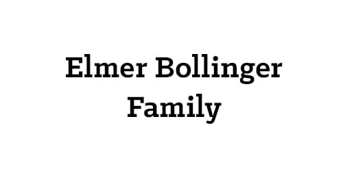 Elmer Bollinger Family