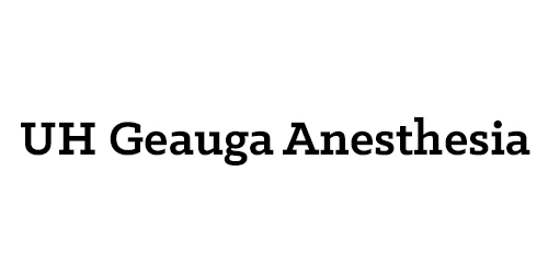 UH Geauga Anesthesia