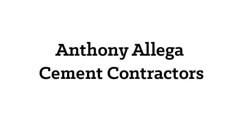 Anthony Allega Cement Contractors