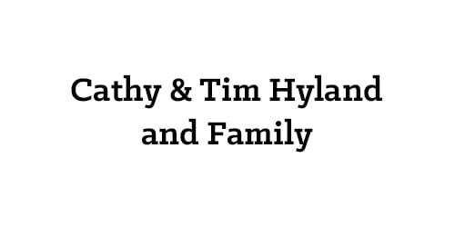 Cathy & Tim Hyland and Family