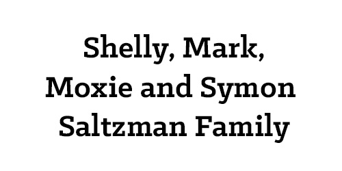 Shelly, Mark, Moxie and Symon Saltzman Family