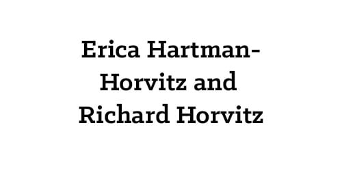 Erica-Hartman-Horvitz-and-Richard-Horvitz