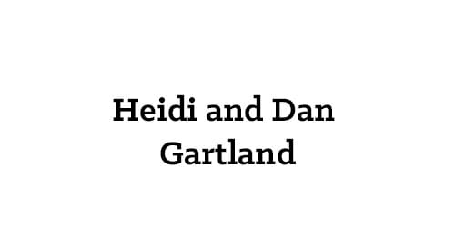 Heidi and Dan Gartland
