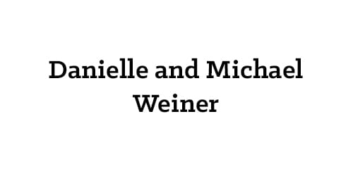 Danielle and Michael Weiner
