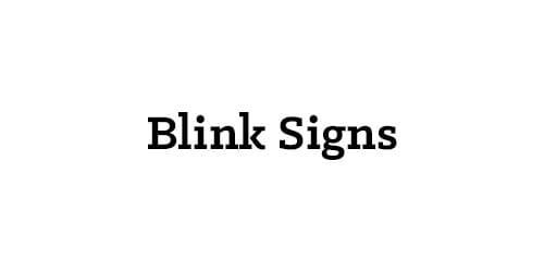 Blink Signs