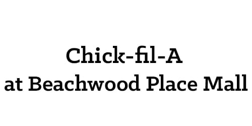 Chick-fil-A at Beachwood Place Mall