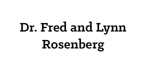 Dr. Fred and Lynn Rosenberg