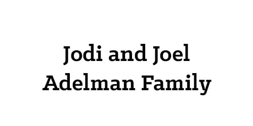 Jodi and Joel Adelman Family