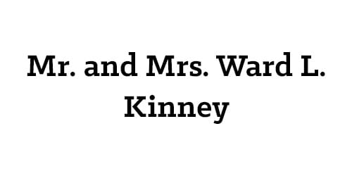 Mr. and Mrs. Ward L. Kinney