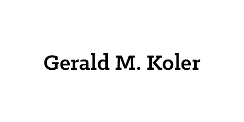 Gerald M. Koler