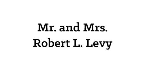 Mr. and Mrs. Robert L. Levy