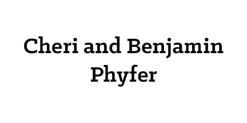 Cheri and Benjamin Phyfer
