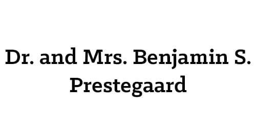 Dr. and Mrs. Benjamin S. Prestegaard