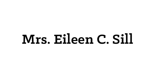 Mrs. Eileen C. Sill