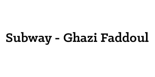 Subway - Ghazi Faddoul