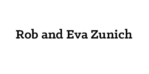Rob and Eva Zunich