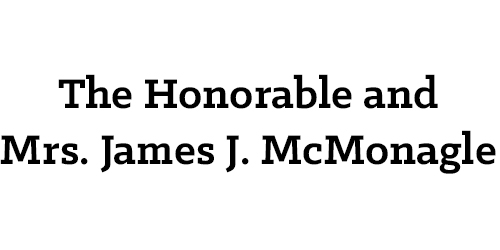 The Honorable and Mrs. James J. McMonagle