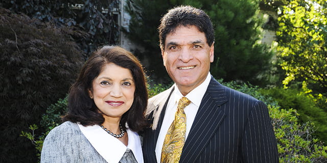 Monte and Usha Ahuja