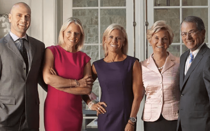 Ronald M. and Lydia Harrington, Jill Harrington, Nancy and Ronald G. Harrington