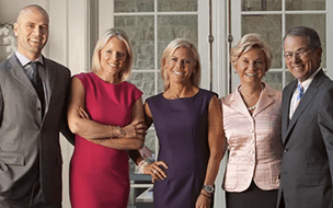 Ronald M. and Lydia Harrington, Jill Harrington, Nancy and Ronald G. Harrington