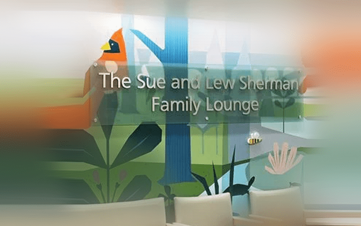 The Sue and Lew Sherman Family Lounge