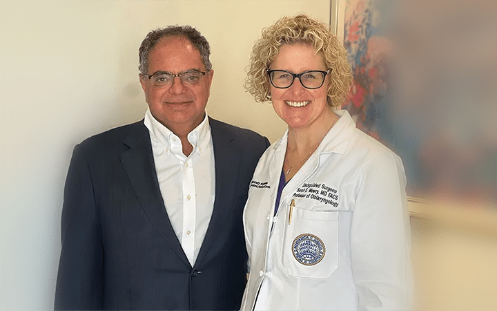 Cliff Megerian, MD, FACS and Sarah Mowry, MD