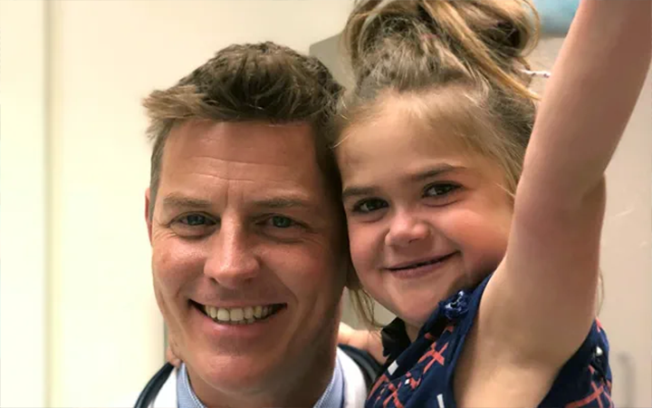 Mia Wilson with Martin Bocks, MD