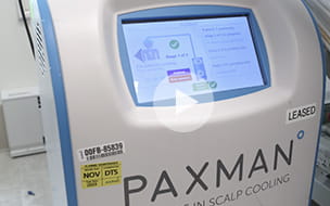 Scalp cooling treatment video at UH Seidman Cancer Center