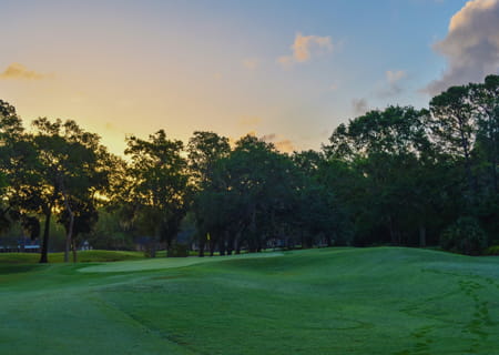 Golf Course at Sunrise