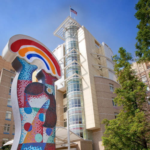 Joan and Leonard Horvitz Tower at UH Rainbow Babies & Children's Hospital