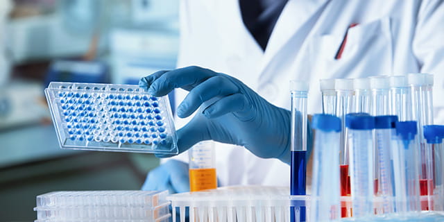 Researcher in Laboratory