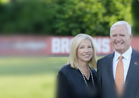 Dee and Jimmy Haslam