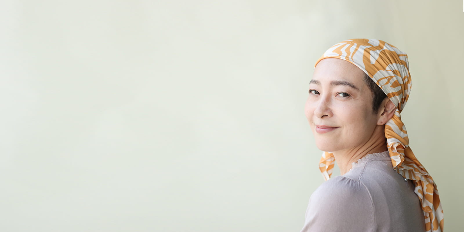 Woman in Scarf