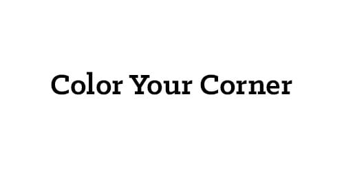 Color Your Corner