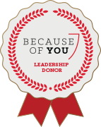 Because of You Leadership Donor